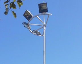 揚州弘旭銷售12米廣場高桿燈大型戶外道路燈