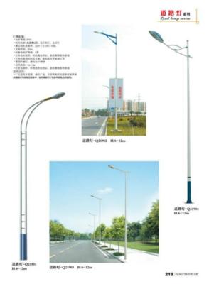 路燈圖片|路燈樣板圖|來賓路燈-韶關金星照明工程