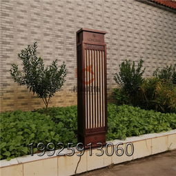 仿銅電鍍戶外壁燈刻字logo壁燈新中式酒店客棧門口兩側燈室內超亮展廳掛墻燈廠家直銷