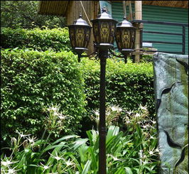 修本歐式兩頭庭院燈 戶外照明園林景觀燈