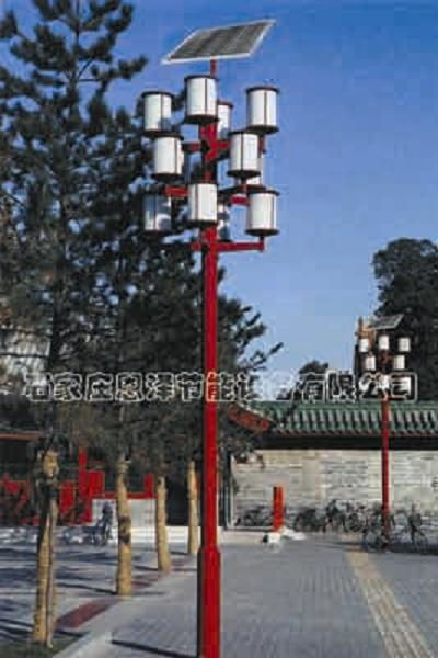 河北張家口太陽能景觀燈恩澤節能就是好