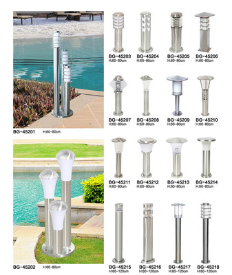 60-80cm不銹鋼草坪燈(QDCPD-DG452)_草坪燈_戶外景觀燈_東莞七度照明科技 .