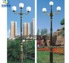 高清圖片中的戶外景觀燈 點亮夜色，塑造園林之美